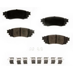 Order AGNA BRAKES - PLD1879C - Rear Ceramic Disc Brake Pad Set For Your Vehicle