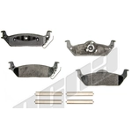 Order Rear Ceramic Pads by AGNA BRAKES - CXD1012 For Your Vehicle