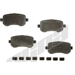 Order Rear Ceramic Pads by AGNA BRAKES - CXD1021 For Your Vehicle