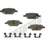 Order Rear Ceramic Pads by AGNA BRAKES - CXD1033 For Your Vehicle