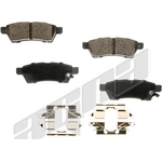 Order Rear Ceramic Pads by AGNA BRAKES - CXD1100 For Your Vehicle