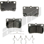 Order Rear Ceramic Pads by AGNA BRAKES - CXD1113 For Your Vehicle
