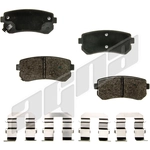 Order Rear Ceramic Pads by AGNA BRAKES - CXD1157 For Your Vehicle