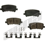 Order Rear Ceramic Pads by AGNA BRAKES - CXD1281 For Your Vehicle