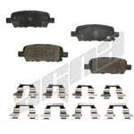 Order Rear Ceramic Pads by AGNA BRAKES - CXD1288 For Your Vehicle