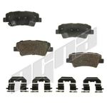 Order Rear Ceramic Pads by AGNA BRAKES - CXD1313 For Your Vehicle