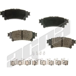 Order Rear Ceramic Pads by AGNA BRAKES - CXD1391 For Your Vehicle