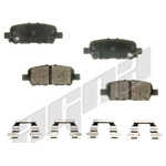 Order Rear Ceramic Pads by AGNA BRAKES - CXD1415 For Your Vehicle