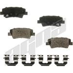 Order Rear Ceramic Pads by AGNA BRAKES - CXD1445 For Your Vehicle
