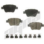 Order Rear Ceramic Pads by AGNA BRAKES - CXD1456 For Your Vehicle