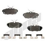 Order Rear Ceramic Pads by AGNA BRAKES - CXD1465 For Your Vehicle