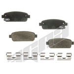 Order Rear Ceramic Pads by AGNA BRAKES - CXD1468 For Your Vehicle