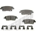 Order Rear Ceramic Pads by AGNA BRAKES - CXD1551 For Your Vehicle