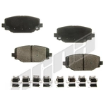 Order AGNA BRAKES - CXD1596 - Rear Ceramic Pads For Your Vehicle