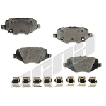 Order Rear Ceramic Pads by AGNA BRAKES - CXD1612 For Your Vehicle