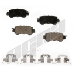 Order Rear Ceramic Pads by AGNA BRAKES - CXD1624 For Your Vehicle