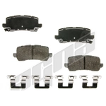 Order Rear Ceramic Pads by AGNA BRAKES - CXD1698 For Your Vehicle