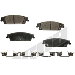 Order Rear Ceramic Pads by AGNA BRAKES - CXD1707 For Your Vehicle