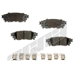 Order Rear Ceramic Pads by AGNA BRAKES - CXD1805 For Your Vehicle