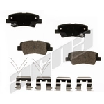 Order Rear Ceramic Pads by AGNA BRAKES - CXD1813 For Your Vehicle