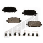 Order Rear Ceramic Pads by AGNA BRAKES - CXD1841 For Your Vehicle