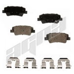 Order AGNA BRAKES - CXD1848 - Rear Ceramic Pads For Your Vehicle