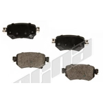 Order Rear Ceramic Pads by AGNA BRAKES - CXD1874 For Your Vehicle