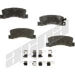 Order Rear Ceramic Pads by AGNA BRAKES - CXD325 For Your Vehicle
