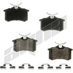 Order AGNA BRAKES - CXD340A - Rear Ceramic Pads For Your Vehicle