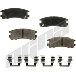 Order Rear Ceramic Pads by AGNA BRAKES - CXD383 For Your Vehicle
