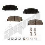 Order Rear Ceramic Pads by AGNA BRAKES - CXD482 For Your Vehicle