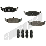 Order Rear Ceramic Pads by AGNA BRAKES - CXD641 For Your Vehicle