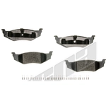 Order Rear Ceramic Pads by AGNA BRAKES - CXD658 For Your Vehicle
