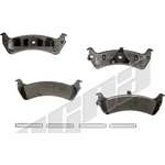 Order Rear Ceramic Pads by AGNA BRAKES - CXD667 For Your Vehicle