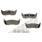 Order Rear Ceramic Pads by AGNA BRAKES - CXD711 For Your Vehicle