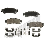 Order Rear Ceramic Pads by AGNA BRAKES - CXD792 For Your Vehicle
