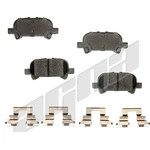 Order Rear Ceramic Pads by AGNA BRAKES - CXD828 For Your Vehicle