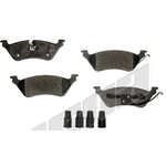 Order Plaquette arrière en céramique par AGNA BRAKES - CXD858 For Your Vehicle