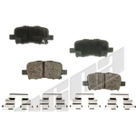 Order Rear Ceramic Pads by AGNA BRAKES - CXD865 For Your Vehicle