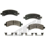 Order Rear Ceramic Pads by AGNA BRAKES - CXD974 For Your Vehicle