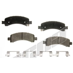 Order Rear Ceramic Pads by AGNA BRAKES - CXD974A For Your Vehicle