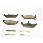 Order Rear Ceramic Pads by AGNA BRAKES - PLD1012C For Your Vehicle