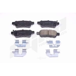Order Rear Ceramic Pads by AGNA BRAKES - PLD1088C For Your Vehicle