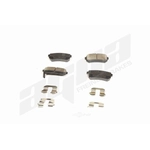 Order Rear Ceramic Pads by AGNA BRAKES - PLD1157C For Your Vehicle