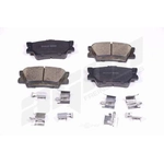 Order Rear Ceramic Pads by AGNA BRAKES - PLD1212C For Your Vehicle