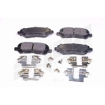 Order Rear Ceramic Pads by AGNA BRAKES - PLD1325C For Your Vehicle