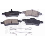 Order Rear Ceramic Pads by AGNA BRAKES - PLD791C For Your Vehicle