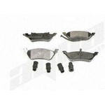 Order Rear Ceramic Pads by AGNA BRAKES - PLD858C For Your Vehicle