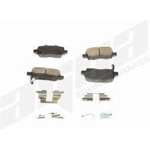 Order Rear Ceramic Pads by AGNA BRAKES - PLD865C For Your Vehicle