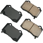 Order Rear Ceramic Pads by AKEBONO - ACT1053 For Your Vehicle